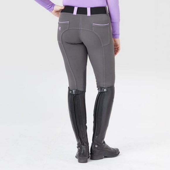 Piper Evolution Breeches by SmartPak - Knee Patch girls size 12 - Picture 2 of 8